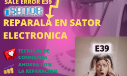 Reparar thermomix error e39 en Sator